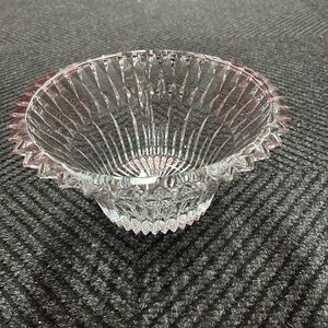 Elegant Clear Glass Bowl